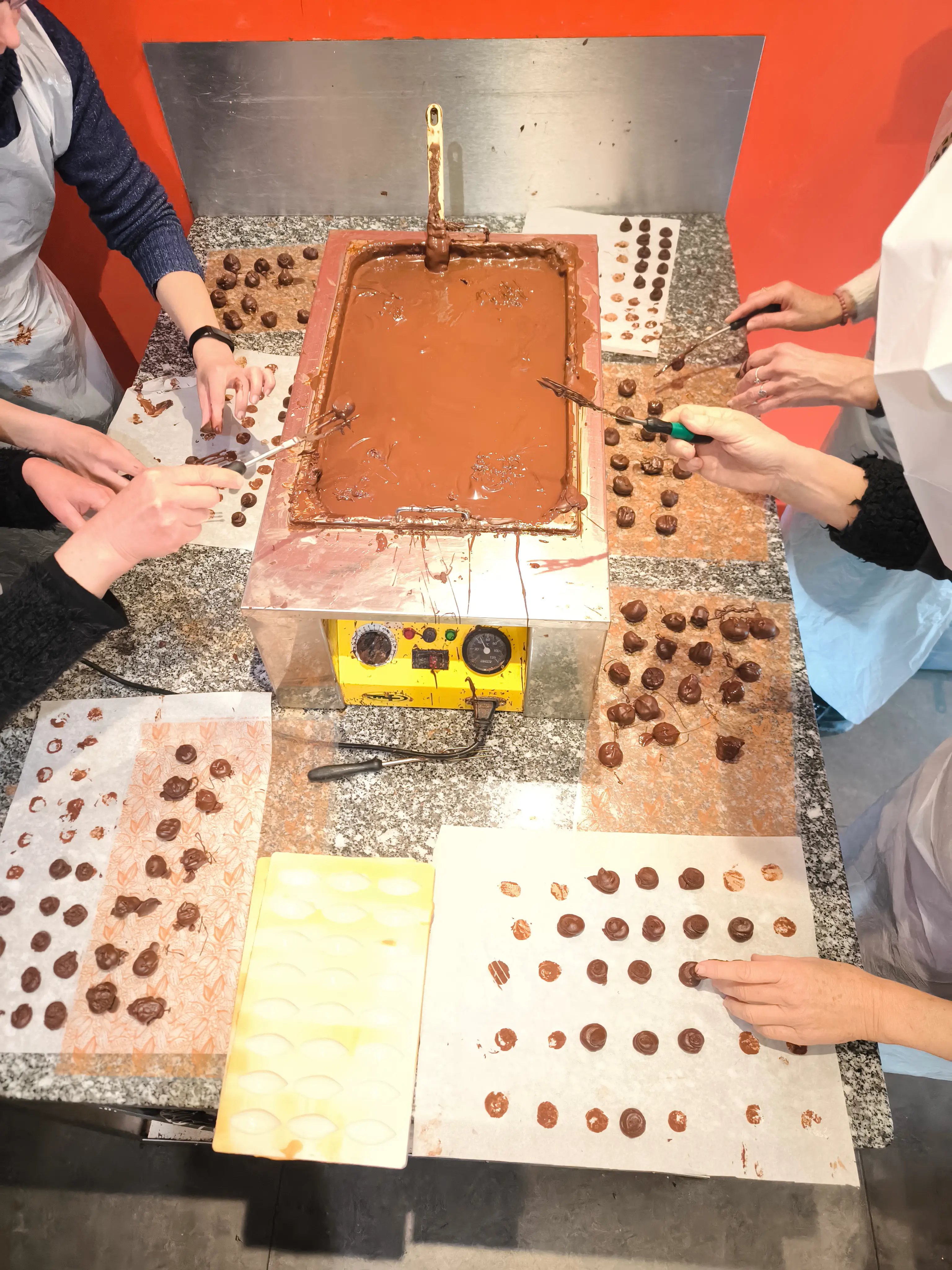 Atelier de chocolat 1