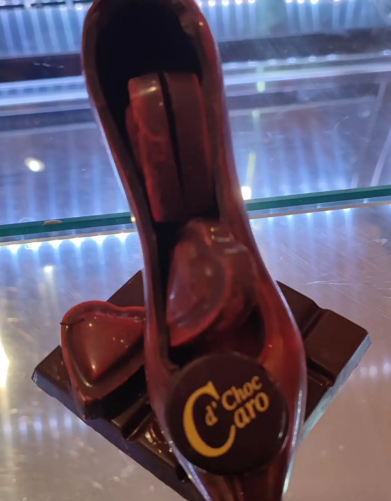 Cœur en chocolat